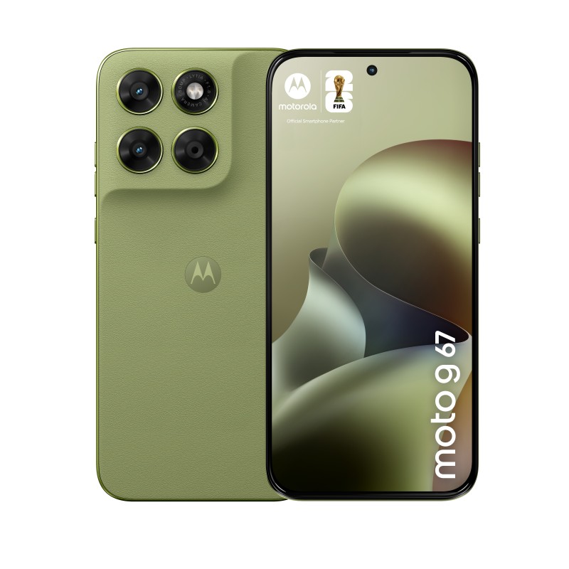 Motorola moto g67 17,3 cm (6.8") Hybride Dual-SIM Android 16.0 5G USB Typ-C 4 GB 256 GB 5200 mAh Grün