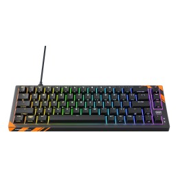 CHERRY K5 PRO TMR COMPACT keyboard Gaming USB QWERTY US English Black, Orange