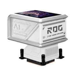 ASUS ROG RYUO IV 360 ARGB WHT Processore Raffreddatore di liquidi tutto in uno 12 cm Bianco