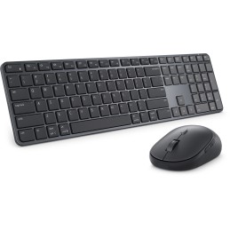 DELL Pro 7 Slim KM726 clavier Souris incluse maison bureau RF sans fil + Bluetooth QWERTY US International Noir