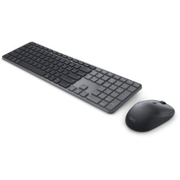 DELL Pro 7 Slim KM726 Tastatur Maus enthalten Heimbüro RF Wireless + Bluetooth QWERTY US International Schwarz