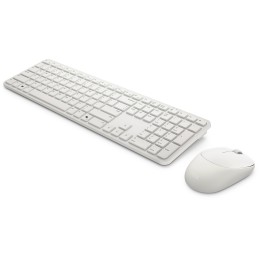 DELL Pro 5 KM526 clavier Souris incluse maison bureau RF sans fil QWERTZ Allemand Blanc