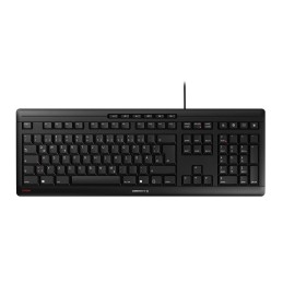 CHERRY STREAM teclado Hogar   Oficina USB QWERTY Portugués Negro, Gris