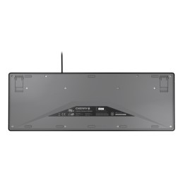 CHERRY STREAM clavier maison bureau USB QWERTY Portuguais Noir, Gris
