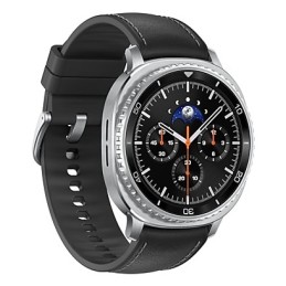 Samsung Galaxy Watch 8 Classic 3,3 cm (1.3") AMOLED 46 mm Digitale 438 x 438 Pixel Touch screen 4G Argento Wi-Fi GPS