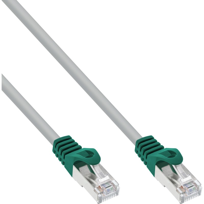 InLine 0.5m S-FTP Cat5e Crossover cavo di rete Grigio 0,5 m