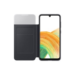 Samsung S View Wallet Cover per Galaxy A33 5G, Nero