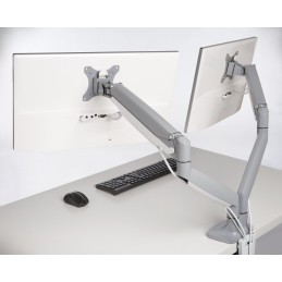 Kensington Brazo SmartFit de altura ajustable con un toque para dos monitores