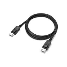 Lenovo 4X91U92142 cable DisplayPort 1,8 m Negro
