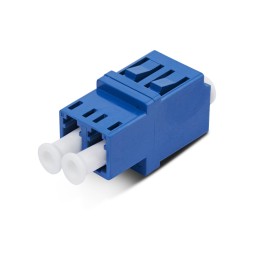 StarTech.com LCLCSMCOUPLER fiber optic adapter LC UPC 1 pc(s) Blue, White