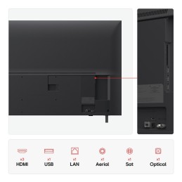 LG 50UA75006LA 127 cm (50") 4K Ultra HD Smart TV Wifi Noir