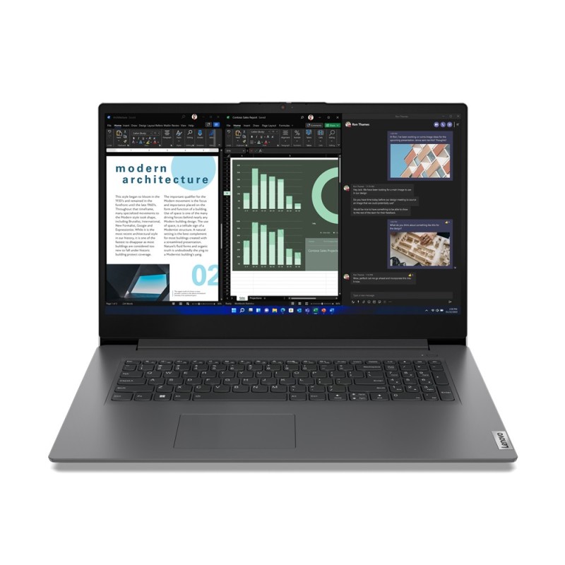 Lenovo V17 G4 IRU Intel® Core™ i7 i7-13620H Portátil 43,9 cm (17.3") Full HD 16 GB DDR4-SDRAM 512 GB SSD Wi-Fi 6 (802.11ax)