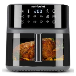 NutriBullet CrispLite Vision Singolo 8 L Indipendente 2000 W Friggitrice ad aria calda Nero