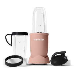 NutriBullet Pro – Frullatore Compatto e Potente, Estrattore di Nutrienti, Smoothie Maker, 900W, Rosa Opaco (NB907MACL)