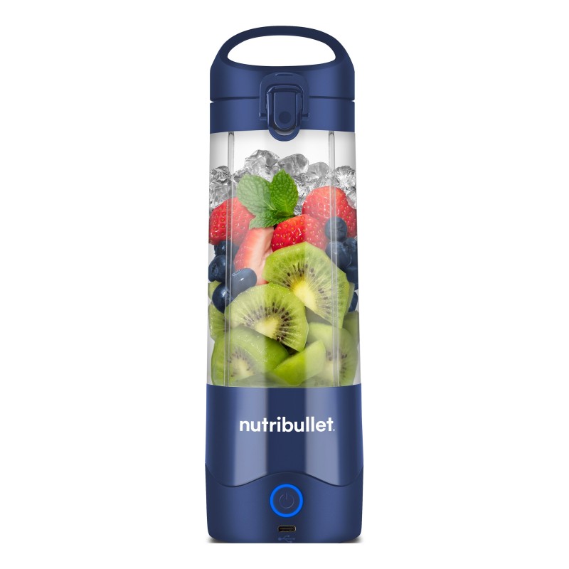 NutriBullet Portable 0,475 L Licuadora de vaso Azul, Marina