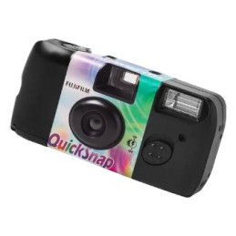 Fujifilm Quicksnap Flash Cámara analógica desechable 135 mm Negro