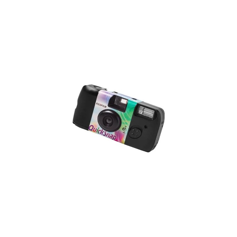 Fujifilm Quicksnap Flash Macchina da presa usa e getta 135 mm Nero