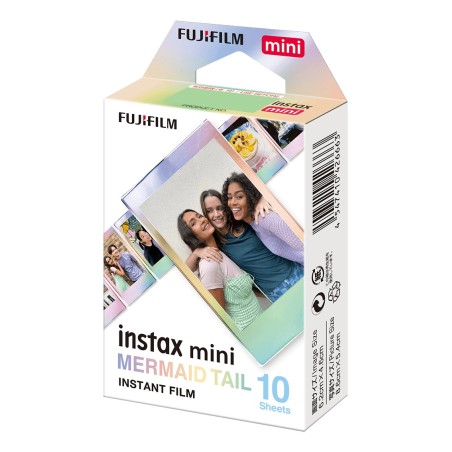 Fujifilm Instax Mini Mermaid Tail pellicola per istantanee 10 pz 86 x 54 mm
