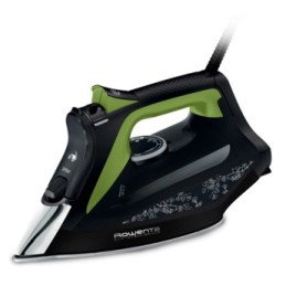 Rowenta DW6330 Eco Intelligence Dry & Steam iron Microsteam 400 HD soleplate 2500 W Black, Green