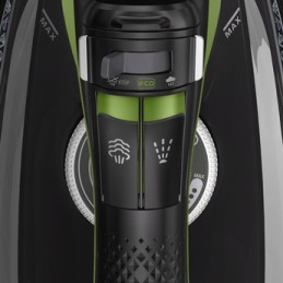 Rowenta DW6330 Eco Intelligence Dry & Steam iron Microsteam 400 HD soleplate 2500 W Black, Green