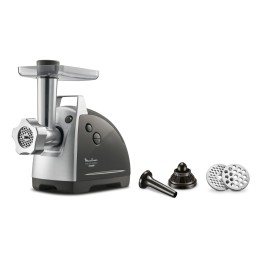 Moulinex HV8 Pro ME6868 tritacarne 2200 W Grigio, Acciaio inox
