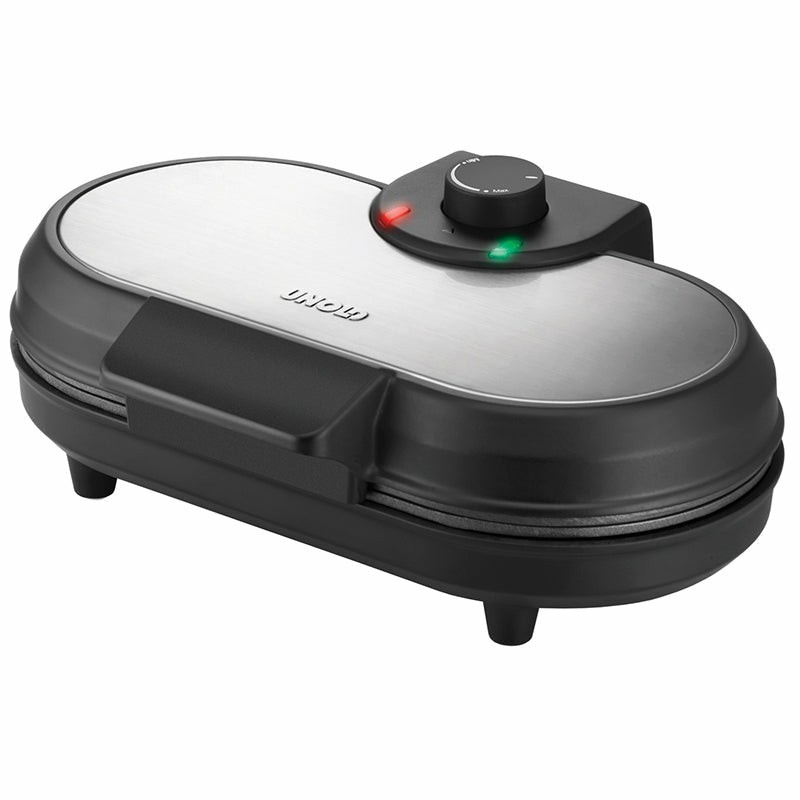 Unold 48165 crepera 2 crep(s) 1000 W Negro, Acero inoxidable