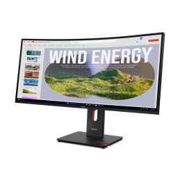 Lenovo ThinkVision T34WD-40 computer monitor 34" 3440 x 1440 pixels Wide Quad HD LED Black