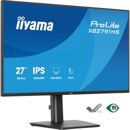 iiyama ProLite XB2791HS-B1 Monitor PC 68,6 cm (27") 1920 x 1080 Pixel Full HD LED Nero