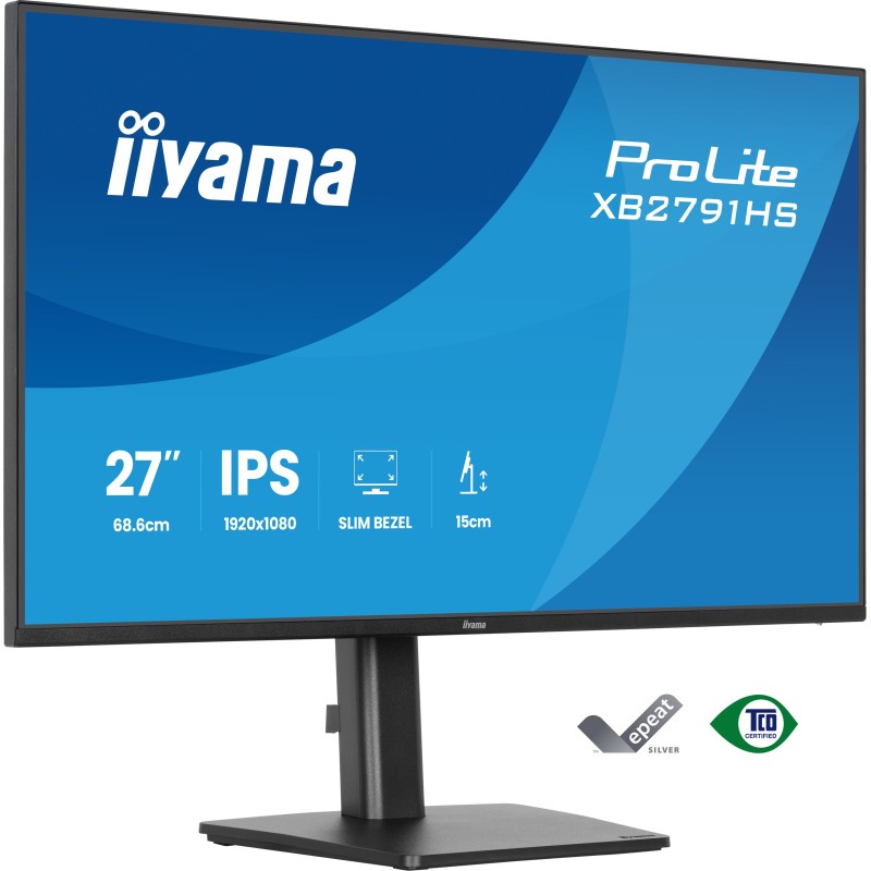 iiyama ProLite XB2791HS-B1 Computerbildschirm 68,6 cm (27") 1920 x 1080 Pixel Full HD LED Schwarz