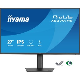 iiyama ProLite XB2791HS-B1 Computerbildschirm 68,6 cm (27") 1920 x 1080 Pixel Full HD LED Schwarz