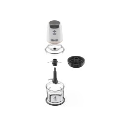 Kenwood CHP61.100WH 0,5 L 500 W Gris, Blanco