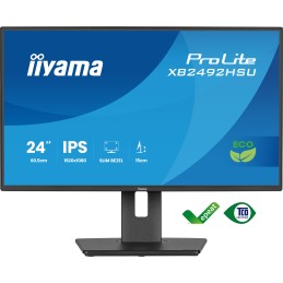 iiyama ProLite XB2492HSU-B1 computer monitor 23.8" 1920 x 1080 pixels Full HD LED Black