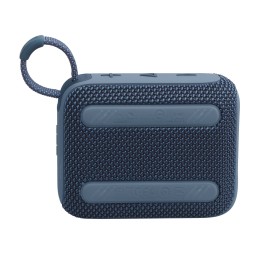 JBL Go 4, Sistema audio portatile waterproof e dustproof, Blu