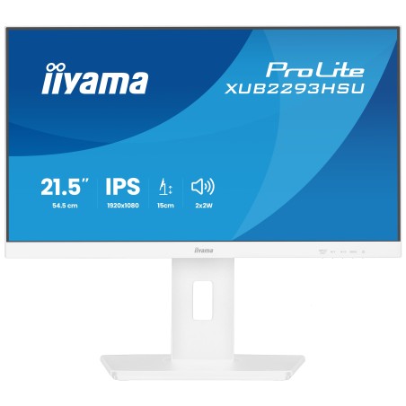 iiyama ProLite XUB2293HSU-W7 computer monitor 21.5" 1920 x 1080 pixels Full HD LED White