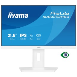 iiyama ProLite XUB2293HSU-W7 Computerbildschirm 54,6 cm (21.5") 1920 x 1080 Pixel Full HD LED Weiß
