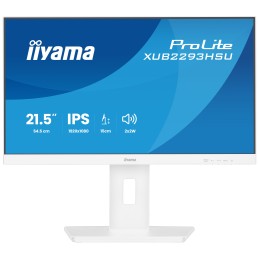 iiyama ProLite XUB2293HSU-W7 pantalla para PC 54,6 cm (21.5") 1920 x 1080 Pixeles Full HD LED Blanco