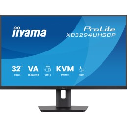 iiyama ProLite XB3294UHSCP-B1 Monitor PC 80 cm (31.5") 3840 x 2160 Pixel 4K Ultra HD Nero