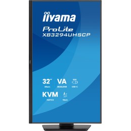 iiyama ProLite XB3294UHSCP-B1 Monitor PC 80 cm (31.5") 3840 x 2160 Pixel 4K Ultra HD Nero