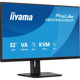 iiyama ProLite XB3294UHSCP-B1 Computerbildschirm 80 cm (31.5") 3840 x 2160 Pixel 4K Ultra HD Schwarz