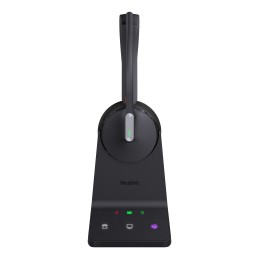 Yealink WH64 Dual Teams Auricolare Wireless A Padiglione Ufficio USB tipo-C Bluetooth Nero