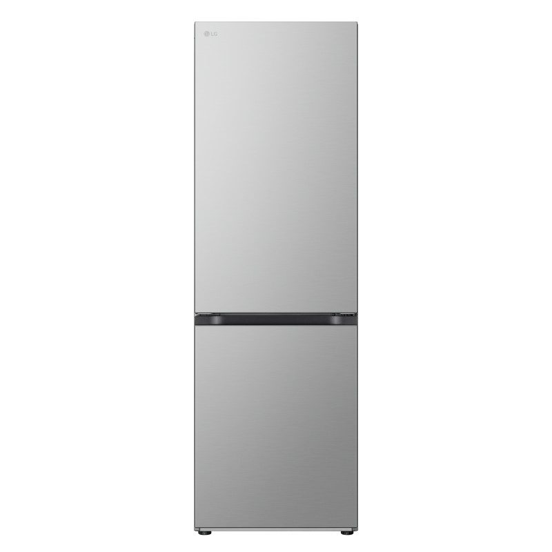 LG GBV3100APY Frigorifero combinato, Classe A, 344L, Door & Linear Cooling, Fresh Converter, Smart Diagnosis, Silver