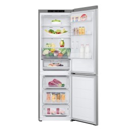 LG GBV3100APY Frigorifero combinato, Classe A, 344L, Door & Linear Cooling, Fresh Converter, Smart Diagnosis, Silver
