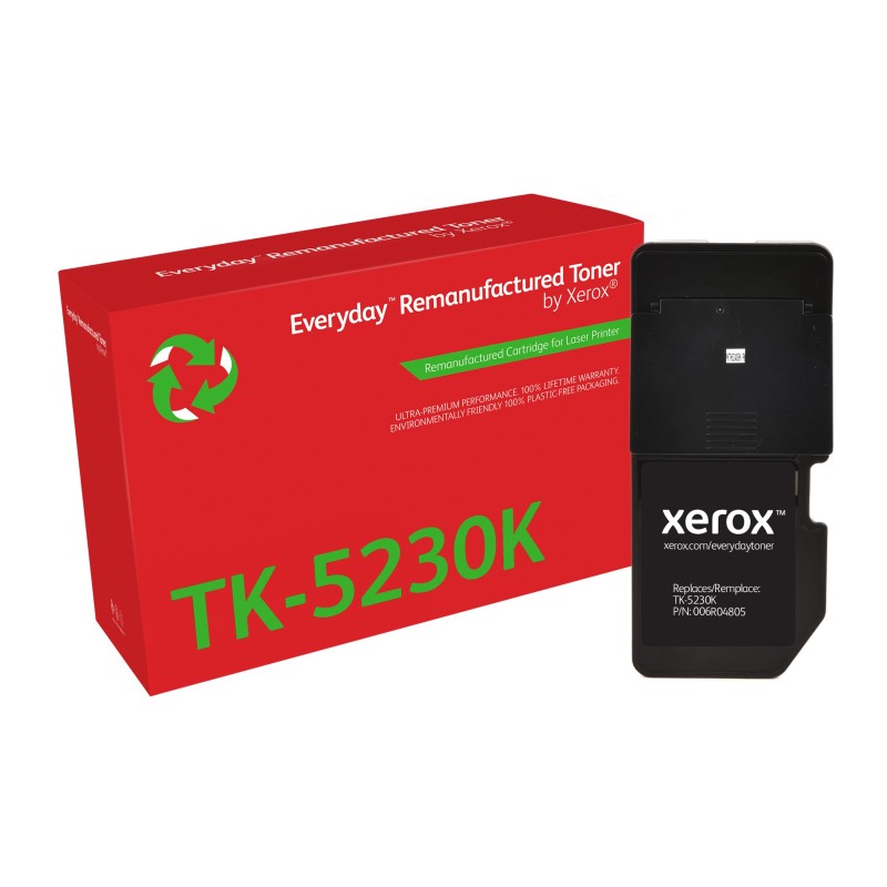 Everyday™ Schwarz wiederaufbereiteter Toner von Xerox, kompatibel mit Kyocera TK-5230K, Standardkapazität