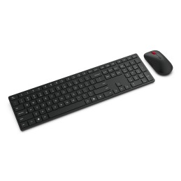 Lenovo 4X31S04814 teclado Ratón incluido Oficina RF Wireless + Bluetooth Alemán Negro