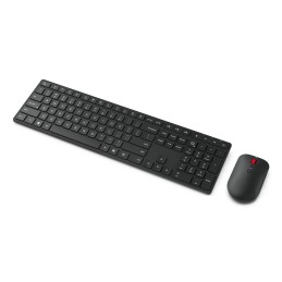 Lenovo 4X31S04814 teclado Ratón incluido Oficina RF Wireless + Bluetooth Alemán Negro