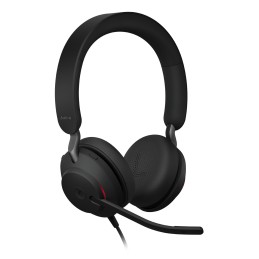 Jabra Evolve2 40 SE Headset Wired Head-band Office Call center USB Type-C   USB Type-A Black