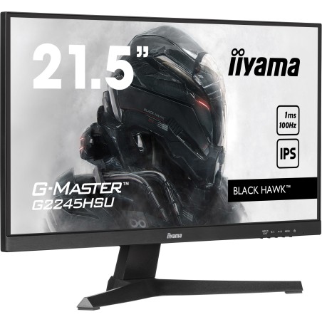 iiyama G-MASTER G2245HSU-B2 pantalla para PC 54,6 cm (21.5") 1920 x 1080 Pixeles Full HD LED Negro