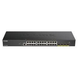 D-Link DGS-1250-28X Managed L3 Gigabit Ethernet (10 100 1000) Black