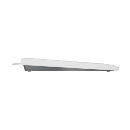 Contour Design Stream tastiera Universale USB QWERTZ Tedesco Grigio