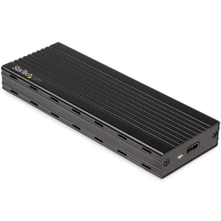 StarTech.com USB-C 10 Gbit s auf M.2 NVMe SSD-Gehäuse - Tragbares externes M.2 NGFF PCIe Aluminiumgehäuse - 1GB s Read Write -